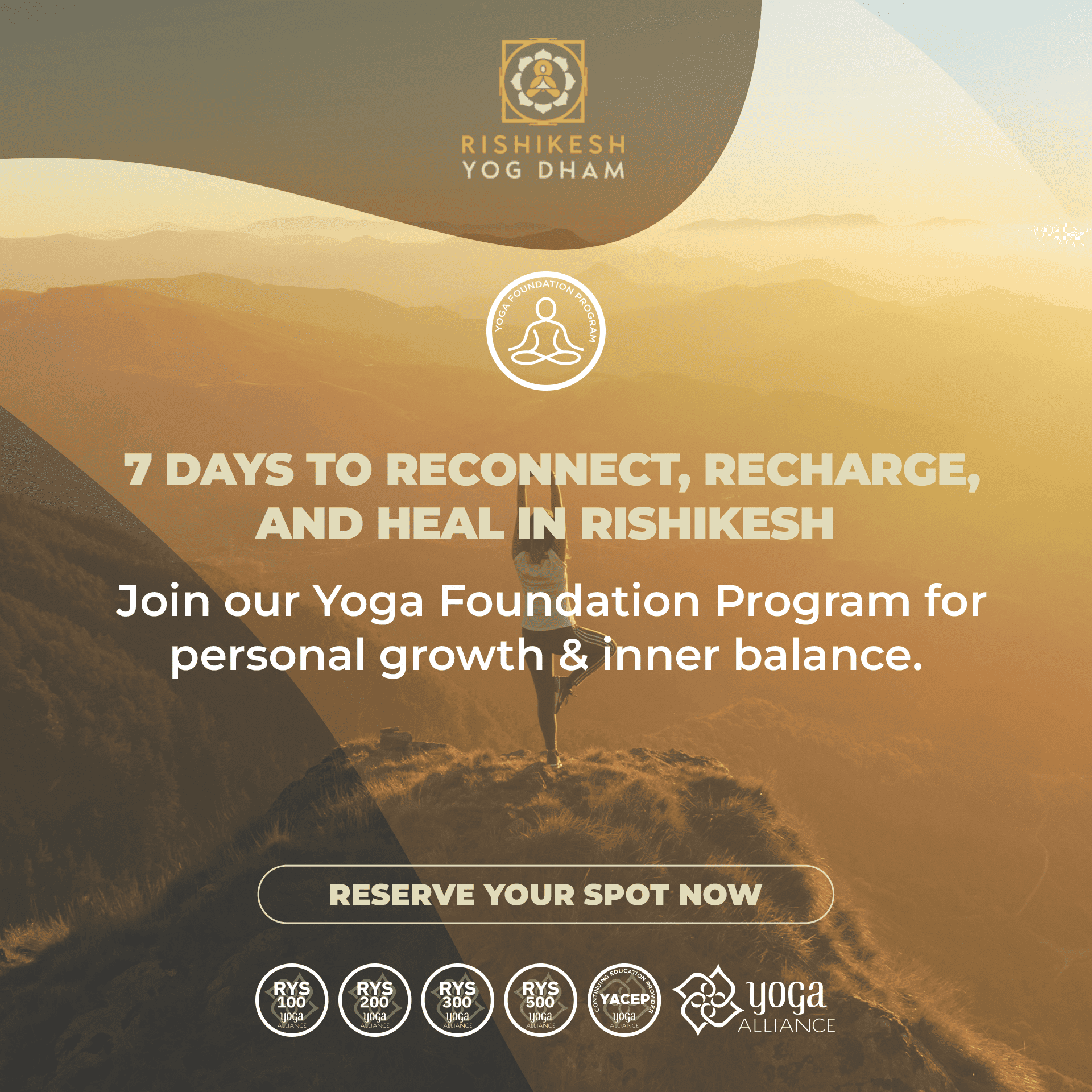 Yoga Foundation Program at Rishikesh Yog Dham - 2